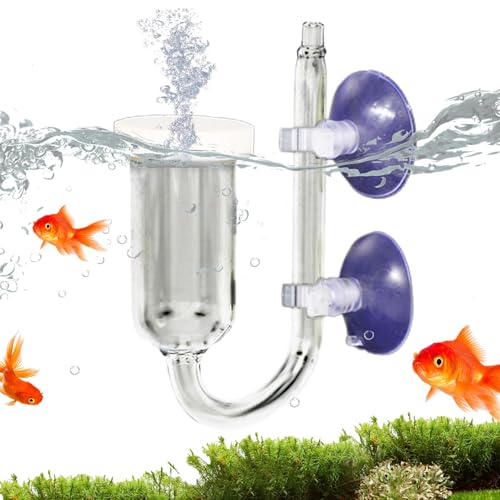 Sauerstoffpumpe 'Aquarium - Bubble Maker Pumpe Luftanschlüsse Sauerstoffdiffusor für Luft | Effiziente Sauerstoffpumpe für Fische mit Luftscheibe für Raffinator von Generisch