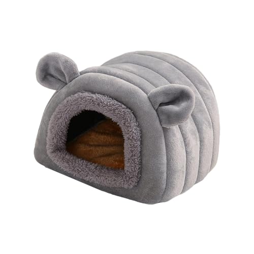 Schlafendes Nest Für Hamster | Schweinebett Aus weichem Fleece Für Ratten | Hamsterhöhle Nest Für Kleintierhaus - Käfigzubehör Für Bett A von Generisch