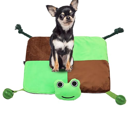 Schnupfenmatte für Hunde, Haustier Sniffing Matte - Welpe Feeding Pad Puzzle Toy - Haustiere schnüffeln Pad für langsames Füttern zum Training und Stressfreisetz von Generisch