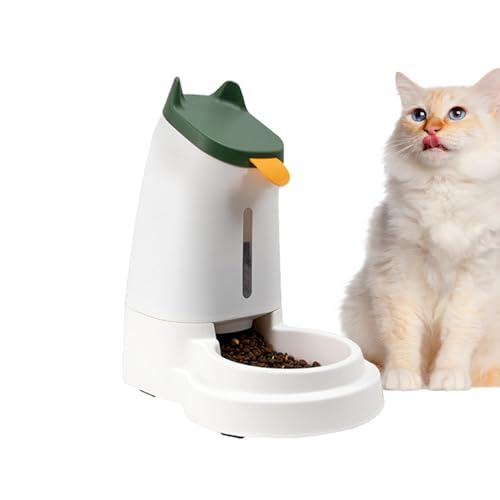 Schwerkraft-Futterspender und Wasserspender – Schwerkraftspender für Katzen, automatischer Futter- und Wasserspender für Katzen, Hunde von Generisch