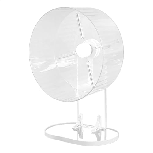 Silent Hamster Wheel, Hamster | Haustier Running Spinner - Acryl Accessoires -Spinnerfür Rennmäuse Mäuse Degus Andere kleine Tiere von Generisch