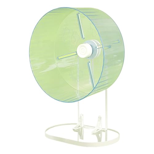 Silent Hamster Wheel, Zwerghamsterrad - Animal Training Wheel Accessoires | Ruhige Acryl -Kleinhäuten Spinner Hamster Laufzubehör Spielzeug für Rennmäuse Mäuse von Generisch