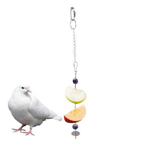 Sittich-Futterspender für Vogelkäfig,Vogelfutterspender für Käfig - -Leckerli-Halter, Vogelfutterspender - Obst- und Gemüsespieß, Futterspender, Futterspielzeug aus für Sittiche, Nymphensit Sittich-Futterspender für Vogelkäfig,Vogelfutterspender für Käfig - -Leckerli-Halter, Vogelfutterspender - Obst- und Gemüsespieß, Futterspender, Futterspielzeug aus für Sittiche, Nymphensit von Generisch