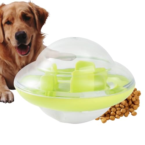 Slow Feeder Napf,Slow Feeder Katzennapf | Slow Feeding Ball Slow Feeder Dish | Puppy Toys Hundefutter-Puzzle-Futterspender, Katzenfressnapf, interaktives Tierfuttertablett für Trocken-, Roh- oder Nass von Generisch