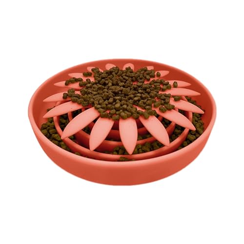 Slow Feeder Pet Bowl | Anti-Ersticken Puzzle Hund Futternapf - Hundenapf Langsam Fressen Hundenapf, Rutschfester Hund Slow Feeder Schüssel für Gesunde Ernährung Hunde Katzen von Generisch