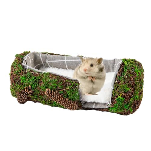 Small Animal Bed, Cozy Hamster, Soft & Warm Bunny Nest, Thick Padded Cushion, Detachable & Washable, for Guinea Pigs & Small Pets, 6.3x3.94 Inches Small Animal Bed, Cozy Hamster, Soft & Warm Bunny Nest, Thick Padded Cushion, Detachable & Washable, for Guinea Pigs & Small Pets, 6.3x3.94 Inches von Generisch