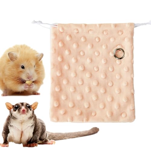 Small Animal Outgoing Sleeping Bag - Bonding Carry Pouch, Bonding Carry Pouch for Sugar Gliders, Comfortable Nest Bed Carrier Bag for Sugar Gliders, Hamsters, Squirrels and Other Small Animals von Generisch