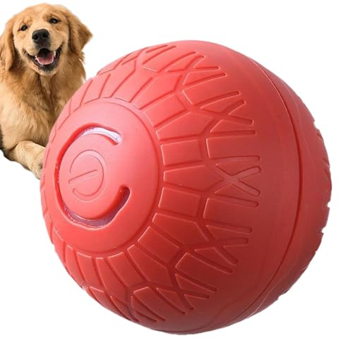 Smart Jumping Ball Hundespielzeug - Berührungsaktivierte Welpe Automatisch Bewegende Bälle | Interaktives Quietschendes Hundespielzeug | Langlebiges, weiches Kauspielzeug für Welpen und aggressive Smart Jumping Ball Hundespielzeug - Berührungsaktivierte Welpe Automatisch Bewegende Bälle | Interaktives Quietschendes Hundespielzeug | Langlebiges, weiches Kauspielzeug für Welpen und aggressive von Generisch