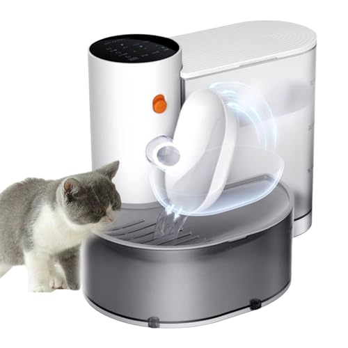 Smart Pet Water Fountain, Smart Pet Water Fountain No Filter, Smart Cat Water Fountain Automatic Pet Water Dispenser, Self-Refill Tipping Pet Water Dispenser for Cats and Dogs von Generisch