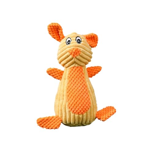 Squeaky Dog Toys, Plush Bite Chew Toy, Dog Chew Toy, Puppy Squeaky Toy, Animal Shaped Dog Toys with Squeaky Sound Plush Bite Chew Toy for Dogs, Squeaky Indoor Dog Toy for Puppies, Pet Teething Relief von Generisch