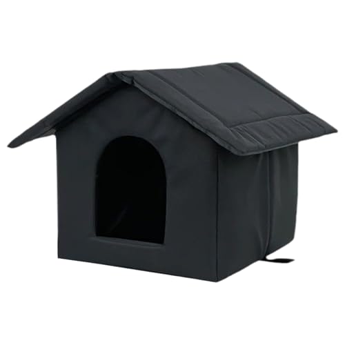 Streunende Katzen-Unterschlupf - Wasserdichtes Haustierhaus für den Außenbereich, wetterfeste Hundehütte | Isoliertes Schlafhaus für Kleintiere | Langlebige Unterstände F0r Balkon Hinterhof Garten | Streunende Katzen-Unterschlupf - Wasserdichtes Haustierhaus für den Außenbereich, wetterfeste Hundehütte | Isoliertes Schlafhaus für Kleintiere | Langlebige Unterstände F0r Balkon Hinterhof Garten | von Generisch