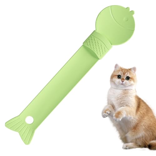 Strip Squeeze Spoon - Cat Strip Spoon, Cat Treat Dispenser | Cat Treat Supplies, Sliding Strip Squeeze Cat Feeder for Pet Liquid Snack Feeding, Water Dispenser Food Feeder and Waterer Set with von Generisch