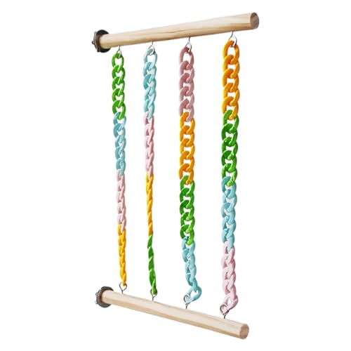 Sugar Glider Kletterspielzeug | Haustier-Schaukelständer | kaufester Zuckergleiter Käfig Spielzeug Dekoration für Kleintiere Klettern Übung Langeweile Linderung Sugar Glider Kletterspielzeug | Haustier-Schaukelständer | kaufester Zuckergleiter Käfig Spielzeug Dekoration für Kleintiere Klettern Übung Langeweile Linderung von Generisch