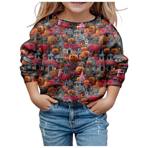 Sweatshirt Für Mädchen, Pullover Für Teenager Mädchen Freizeit Leichter Sweatshirt Rundhals Casual Oberteile Tops Übergroße Kapuzenpullover Pullover Teenager Mädchen Jumper Sport Kleidung von Generisch