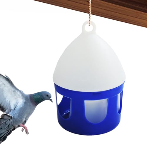 Taubenfutterautomat - Vogel Trinkgefäß 2 Liter | Abtrennbare Auslaufschutz Vogeltränke für Außen Voliere Wasserversorgung Enten Wachtel Brutbox Geflügelhaltung Taubenfutterautomat - Vogel Trinkgefäß 2 Liter | Abtrennbare Auslaufschutz Vogeltränke für Außen Voliere Wasserversorgung Enten Wachtel Brutbox Geflügelhaltung von Generisch