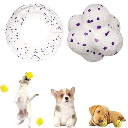 The Mellow Dog Beruhigungsball, Mellow Dog Calming Ball, Mellow Yellow Calming Ball, Mellow Dog Emotional Support Ball, Hund Emotionale Unterstützung, lustiges Spielzeug, für Hunde jeder Größe (L) von Generisch