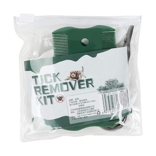 Tick Dog Entfernungswerkzeuge – Professionelles Zecken-Entfernungsset für Haustiere, ergonomischer Zecken-Entferner für Haustiere | Multi-Size Haken für große und P Zecken Tick Dog Entfernungswerkzeuge – Professionelles Zecken-Entfernungsset für Haustiere, ergonomischer Zecken-Entferner für Haustiere | Multi-Size Haken für große und P Zecken von Generisch