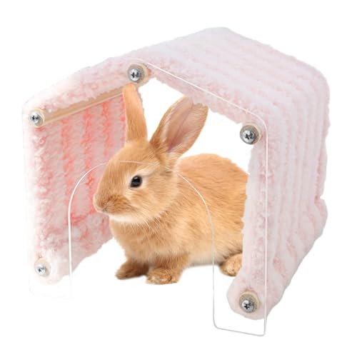 Tierversteck Für Innenraum | Kleintierhaus Mit Acryl Tür | Plüsch Versteck Dekoration Platzsparendes Häuschen Für Hamster, Chinchilla, Igel Zum Spielen, Schlafen & Ausruhen Tierversteck Für Innenraum | Kleintierhaus Mit Acryl Tür | Plüsch Versteck Dekoration Platzsparendes Häuschen Für Hamster, Chinchilla, Igel Zum Spielen, Schlafen & Ausruhen von Generisch