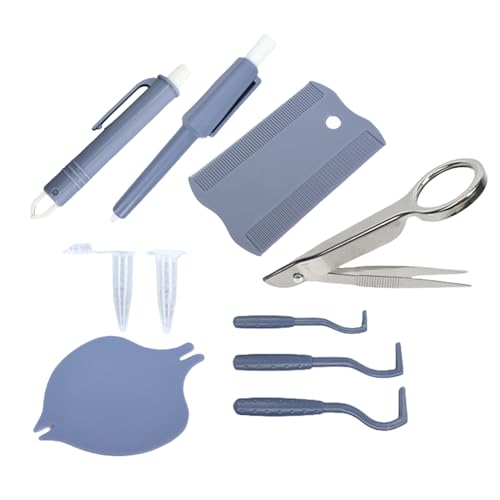 Tool -Remover -Toolset - Flohkamm Für Katze | Welpen Floh -Puller -Set | Schmerzlos Zeckenentfernerwerkzeuge | Multifunktional Ergonomisches Floh- Und Zeckenentferner-Kit Für Hundekatzen Und Multi-Pet Tool -Remover -Toolset - Flohkamm Für Katze | Welpen Floh -Puller -Set | Schmerzlos Zeckenentfernerwerkzeuge | Multifunktional Ergonomisches Floh- Und Zeckenentferner-Kit Für Hundekatzen Und Multi-Pet von Generisch