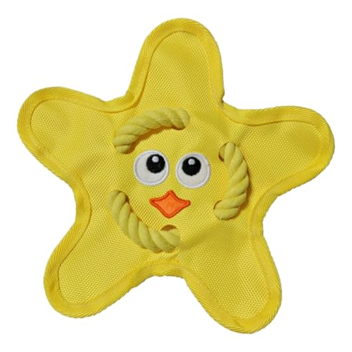 Toss Hundespielzeug, interaktives Kauspielzeug mit Sound, 22,9 x 22,9 x 3,8 cm, hochfestes Haustierzahnreinigungszubehör, Hunde-Wappelwerfer für den Innen- und Außenbereich, Garten Toss Hundespielzeug, interaktives Kauspielzeug mit Sound, 22,9 x 22,9 x 3,8 cm, hochfestes Haustierzahnreinigungszubehör, Hunde-Wappelwerfer für den Innen- und Außenbereich, Garten von Generisch