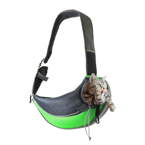 Tragetuch Klein Hund Tragetasche | Hundetragetasche Mit Verstellbarer Schultergurt Hundetragebeutel Mesh Hundetrage Outdoor Katzentrage Kleintiere Hundetragetuch Reise von Generisch