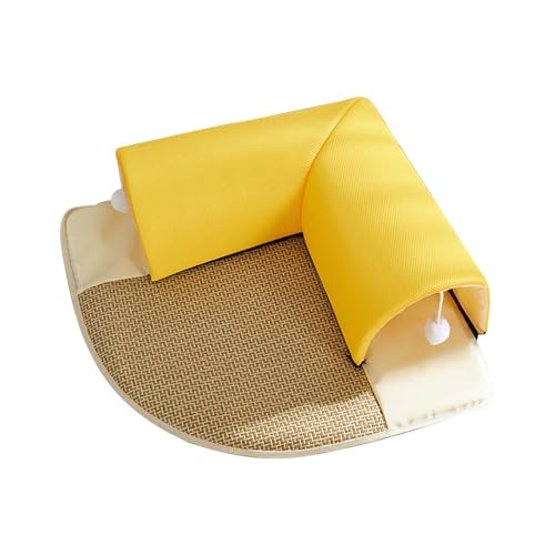 Tunnel Katzenbett mit Spielhöhle - Höhleneinsatz für Wohnungskatzen - 2 in 1 Katzenhöhle mit Tunnel für Kleintiere mit abnehmbarem Kissen Tunnel Katzenbett mit Spielhöhle - Höhleneinsatz für Wohnungskatzen - 2 in 1 Katzenhöhle mit Tunnel für Kleintiere mit abnehmbarem Kissen von Generisch