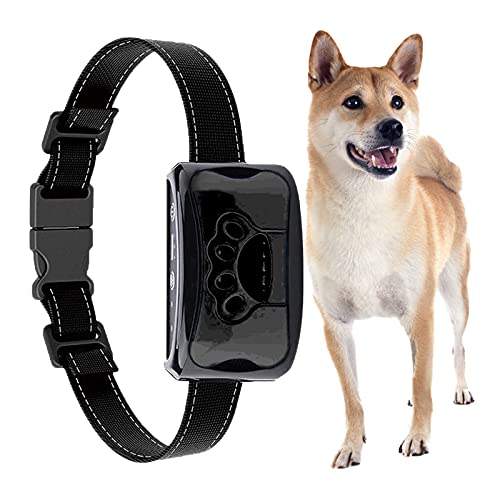 Generisch Hundehalsband, Automatisierung, UV-beständig, Verschleißfest, Rutschfest, Weich, Verstellbar, Passt für Große und Kleine Hunde, Schnalle, Hund, Langlebiges Material, Black, Large, Small von Generisch