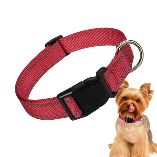 Verstellbares Welpenhalsband, verstellbares Katzenhalsband, atmungsaktives, bequemes Hundehalsband, Nylon, atmungsaktiv, für verschiedene Katzen Verstellbares Welpenhalsband, verstellbares Katzenhalsband, atmungsaktives, bequemes Hundehalsband, Nylon, atmungsaktiv, für verschiedene Katzen von Generisch