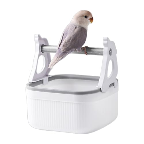 Vogel Trainingsständer,Desktop Spiel und Trainingsständer mit Toiletteneimer - Interaktive Krallenpflege Für Aras Nymphensittiche Sittiche Und Vögeln Vogel Trainingsständer,Desktop Spiel und Trainingsständer mit Toiletteneimer - Interaktive Krallenpflege Für Aras Nymphensittiche Sittiche Und Vögeln von Generisch