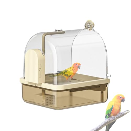 Vogelbad Käfig,Innenbader Für Vögel - Kaufsicherer Ständer Spielplatz Zwei Modi Automatisch Für Innen Außen Voliere Reisen Präsentation Vogelbad Käfig,Innenbader Für Vögel - Kaufsicherer Ständer Spielplatz Zwei Modi Automatisch Für Innen Außen Voliere Reisen Präsentation von Generisch