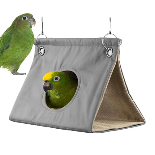 Vogelbett | Vogelhängematte Schlafbett | Warmes Nesthaus, Papageien-Kuschelhöhle, sicheres Haus für kleine bis mittelgroße Vögel, Sittiche, Nymphensittiche Vogelbett | Vogelhängematte Schlafbett | Warmes Nesthaus, Papageien-Kuschelhöhle, sicheres Haus für kleine bis mittelgroße Vögel, Sittiche, Nymphensittiche von Generisch