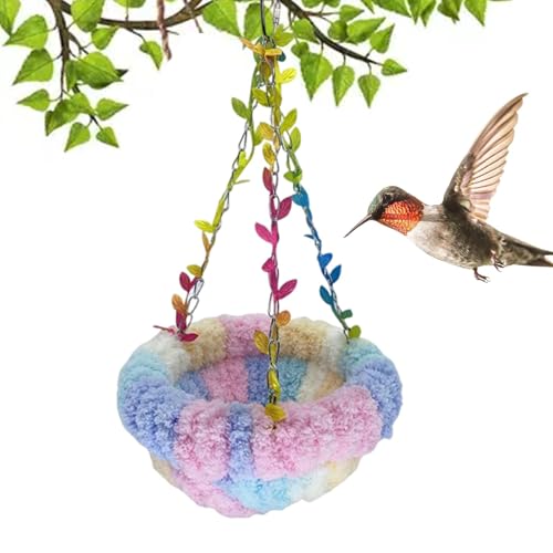 Vogelhängematte - Hängende Vogelhängematte Swing | Vogelbett Für Käfig | LoveBird Snuggle Pad | Cockatiel Nest | Winter Warmes Vogel Nest Haus Hängemattenfinken Käfig Plüsch Für Maasfoto Cockatiels Co Vogelhängematte - Hängende Vogelhängematte Swing | Vogelbett Für Käfig | LoveBird Snuggle Pad | Cockatiel Nest | Winter Warmes Vogel Nest Haus Hängemattenfinken Käfig Plüsch Für Maasfoto Cockatiels Co von Generisch