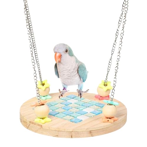 Vogelhängematte für Käfig, kühlende Hängematte für Vögel, Eiskissen, abnehmbares Schaukelbett, Spielzeug, Käfigzubehör zum Klettern, Ausruhen, Spielen, Trainieren, Sittiche, Lovebirds Nymphensittiche Vogelhängematte für Käfig, kühlende Hängematte für Vögel, Eiskissen, abnehmbares Schaukelbett, Spielzeug, Käfigzubehör zum Klettern, Ausruhen, Spielen, Trainieren, Sittiche, Lovebirds Nymphensittiche von Generisch
