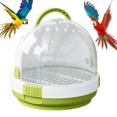 Vogelreisetasche, atmungsaktiv, transparent, mit Verriegelungsriegel, leichter Vogelkäfig für Sittiche, Sittiche, Sittiche, Vogelkäfig-Zubehör, leichte Vogeltasche für Sittiche, Papagei, Vogelreisetasche, atmungsaktiv, transparent, mit Verriegelungsriegel, leichter Vogelkäfig für Sittiche, Sittiche, Sittiche, Vogelkäfig-Zubehör, leichte Vogeltasche für Sittiche, Papagei, von Generisch