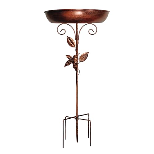 Vogeltränke, Vogeltränke und Wasserfutterstation – Vintage-Vogeltränke, Dekoration für Teich, Vogelbeobachtung, Balkon, , Hinterhof, Outdoor, Terrasse Vogeltränke, Vogeltränke und Wasserfutterstation – Vintage-Vogeltränke, Dekoration für Teich, Vogelbeobachtung, Balkon, , Hinterhof, Outdoor, Terrasse von Generisch