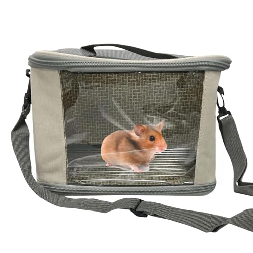 Vogeltragetasche – Atmungsaktive Vogel-Reisetasche | Oxford-Tuch Haustier-Tragetasche | Kleintier-Reisetasche | Strapazierfähige Hamster-Papageien-Tragetasche für alle Vögel und Haustiere von Generisch