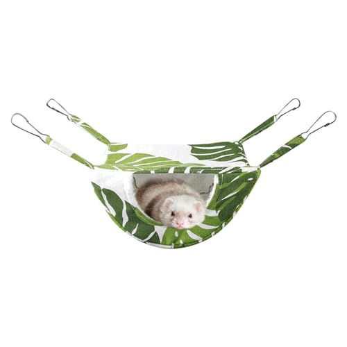 Warme Haustierbett-Hängematte – Frettchen- -Hängematte, Haustiere spielen und ausruhen, warme Meerschweinchen-Hängematte | Kleintierbettkäfig für Chinchilla, , Zucker, Gleiter Warme Haustierbett-Hängematte – Frettchen- -Hängematte, Haustiere spielen und ausruhen, warme Meerschweinchen-Hängematte | Kleintierbettkäfig für Chinchilla, , Zucker, Gleiter von Generisch