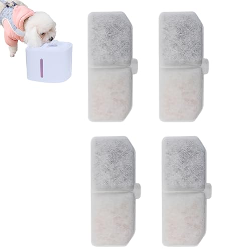 Wasserbrunnenfilter Katzen, Ersatz Haustierbrunnenfilter - Aktivkohle-Brunnenfilter-Ersatz Hunde - Einfach Anzuwendende Wasserbrunnenfilter, Katzenbrunnenzubehör Zuhause, Käfig Wasserbrunnenfilter Katzen, Ersatz Haustierbrunnenfilter - Aktivkohle-Brunnenfilter-Ersatz Hunde - Einfach Anzuwendende Wasserbrunnenfilter, Katzenbrunnenzubehör Zuhause, Käfig von Generisch