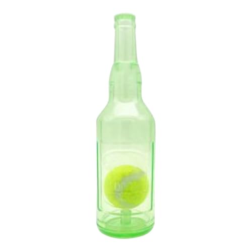 Wasserflasche Hundespielzeug Hund Wasserflasche Crunche Spielzeug Interaktive Welpen Kauspielzeug mit Beweglichem Tennisball, Wasserflasche Quietschspielzeug für Kleine Mittlere Große Hunde (grün, S) Wasserflasche Hundespielzeug Hund Wasserflasche Crunche Spielzeug Interaktive Welpen Kauspielzeug mit Beweglichem Tennisball, Wasserflasche Quietschspielzeug für Kleine Mittlere Große Hunde (grün, S) von Generisch