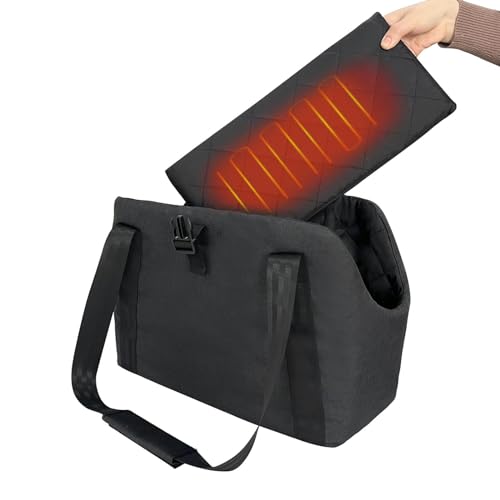 Weiche Katzentragetasche, warmer USB-Katzenrucksack mit Heizkissen, Haustier-Transporttasche, Sicherheitsschnalle, verstellbare waschbare Katzenkörpertrage für Reisen, Spaziergänge, Tierarztbesuche Weiche Katzentragetasche, warmer USB-Katzenrucksack mit Heizkissen, Haustier-Transporttasche, Sicherheitsschnalle, verstellbare waschbare Katzenkörpertrage für Reisen, Spaziergänge, Tierarztbesuche von Generisch