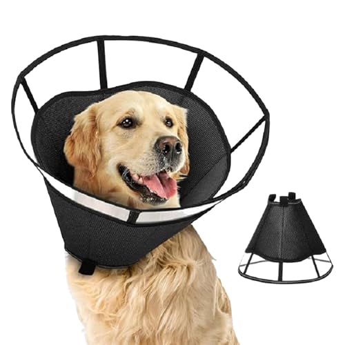 Weicher Hunde-Genesungskegel, Post-Tier-Halsband, Anti-Bissschutz, Mehrzweck, beschleunigt die Wundheilung, 20–30 cm, für Zuhause oder auf Reisen Weicher Hunde-Genesungskegel, Post-Tier-Halsband, Anti-Bissschutz, Mehrzweck, beschleunigt die Wundheilung, 20–30 cm, für Zuhause oder auf Reisen von Generisch