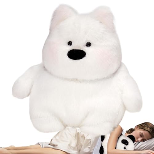 West Digo Dog Panda Plüschpuppe, wendbares Plüschtier, Doppelseitig gefüllte Wendeplüschpuppe, Lebendiges und interessantes Stofftierspielzeug für Couch, Schlafzimmer, Wohnzimmer, Spielzimmer, Kinderz von Generisch