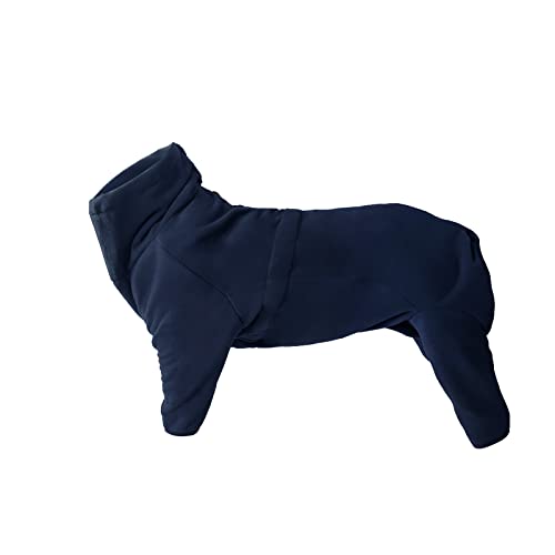 Winter warmer Fleece-Hundemantel für kaltes Wetter, gemütliche Welpenjacken, Schnallen, Schildkrötenkragen, Welpenhemden, Kleidung für kleine, mittelgroße Hunde Hundemantel Winter Warm (E, XL) von Generisch