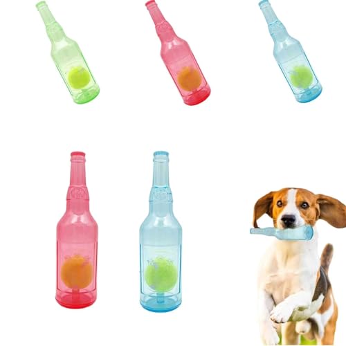 Zentric Crunchnplay Flaschenspielzeug Wasserflaschenspielzeug for Hunde Plastikflaschenspielzeug for Hunde Zentric Shop Wasserflaschenspielzeug for Hunde(AB,L) von Generisch