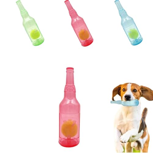 Zentric Crunchnplay Flaschenspielzeug Wasserflaschenspielzeug for Hunde Plastikflaschenspielzeug for Hunde Zentric Shop Wasserflaschenspielzeug for Hunde(B,L) von Generisch