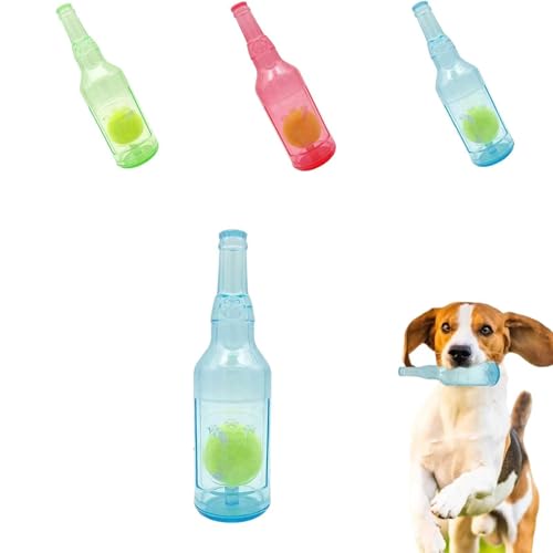 Zentric Crunchnplay Flaschenspielzeug Wasserflaschenspielzeug for Hunde Plastikflaschenspielzeug for Hunde Zentric Shop Wasserflaschenspielzeug for Hunde(C,L) von Generisch