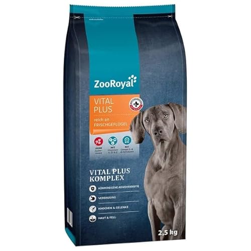 ZooRoyal Vital Plus Trockenfutter 10kg grosspack hundenfutter tiernahrung Mahlzeit für Hund von Generisch