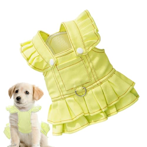 Kleider Für Kleine Hunde,Modische Hundekostüme - Atmungsaktives Weiches Futter Western Overalls Für Kleine Hunde Kleider Für Kleine Hunde,Modische Hundekostüme - Atmungsaktives Weiches Futter Western Overalls Für Kleine Hunde von Genikeer