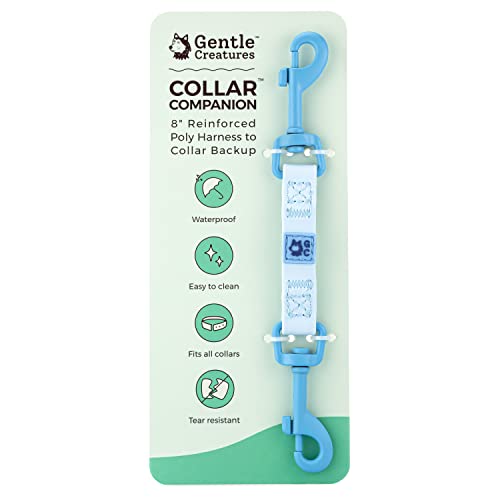 Gentle Creatures Collar Companion – Verstärkter Poly-Halsband-Clip für Hundegeschirr, Quetsch-Halsband, sanfte Leine – Doppelendige Dreh-Clips – Sicherheitsclip für Geschirr zu Halsband von Gentle Creatures