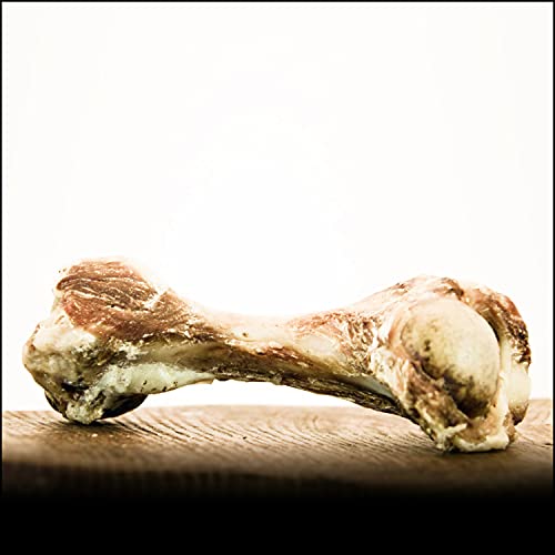 George & Bobs Schinkenknochen - 5Stk.Knochen vom Schwein, fleischig und knorpelig, schonen getrocknet für Hunde von George & Bobs